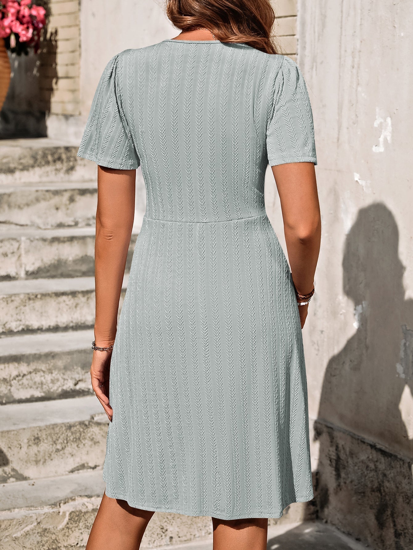 Concepcion® | Casual summer dress with short sleeves