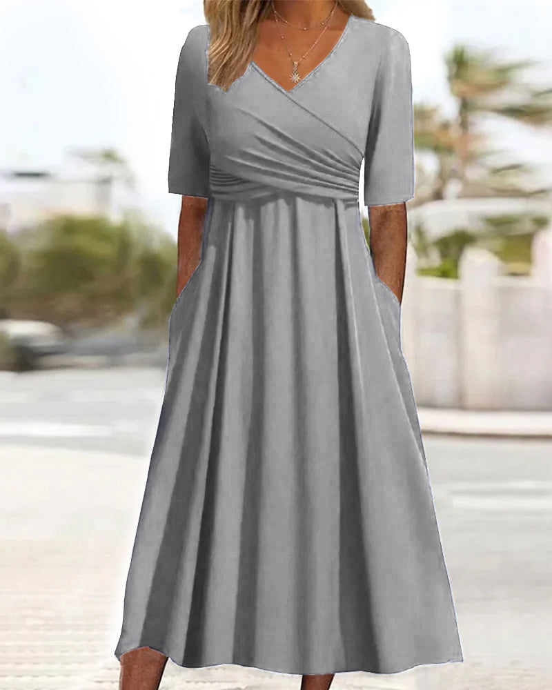 Christabel® | Elegant short sleeve dress