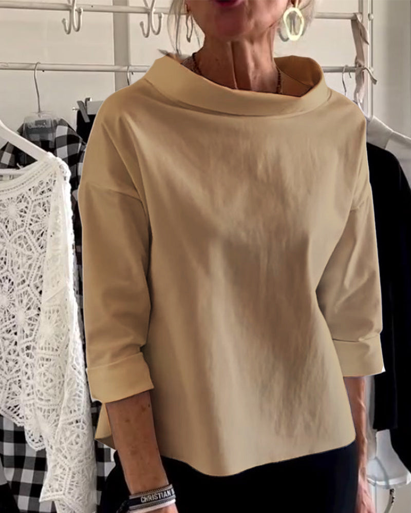 Angelines | Round neck top for women