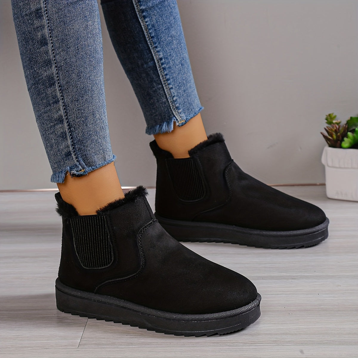 Anneliese® | Fleece boots for women