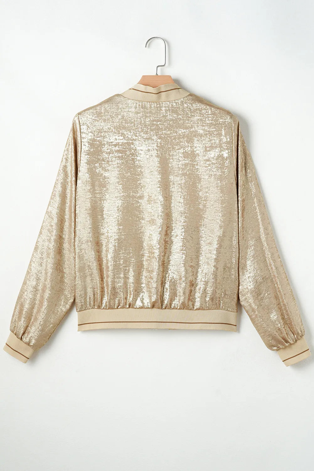 Claudia® | Long sleeve jacket with baseball collar and zip