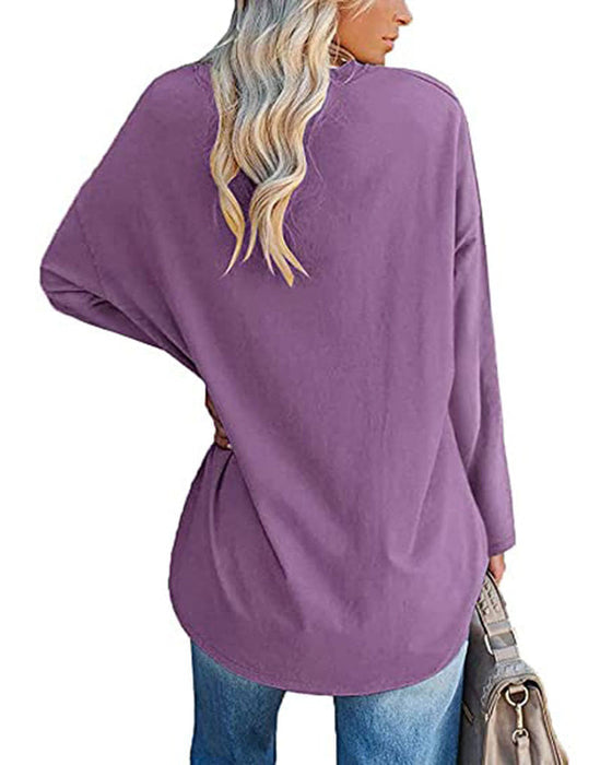Bucket® | Women'S Blouse With Long Sleeves And V-Neck