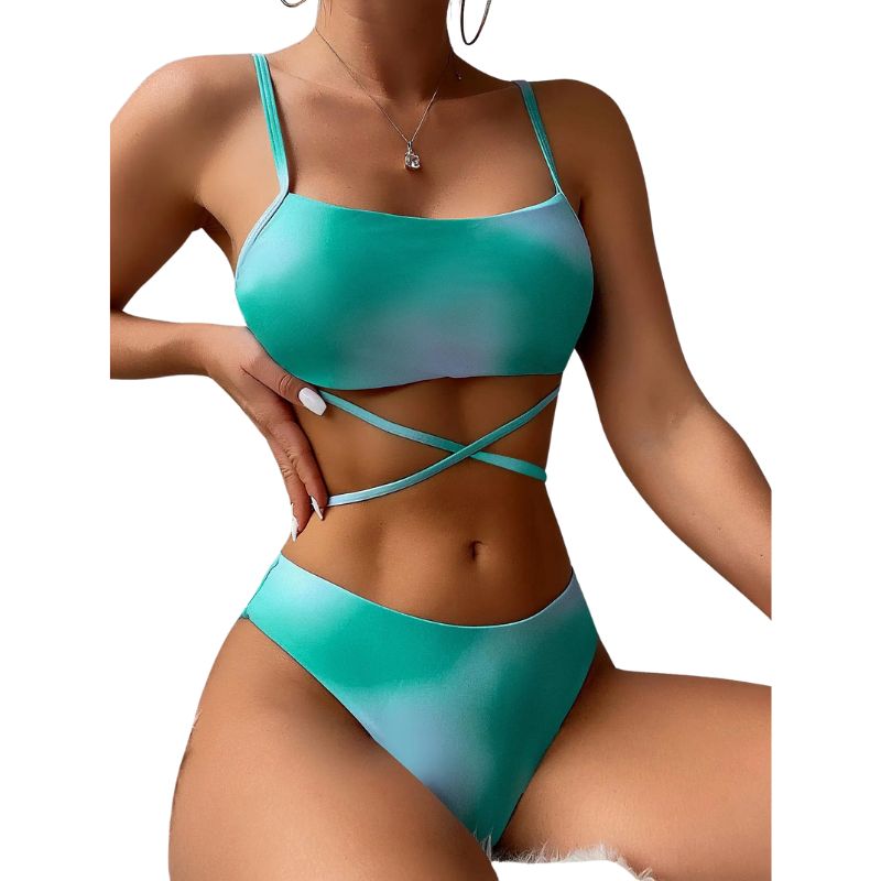Bonaria® | 3-Piece Bikini Swimsuit With Laces And Beach Skirt