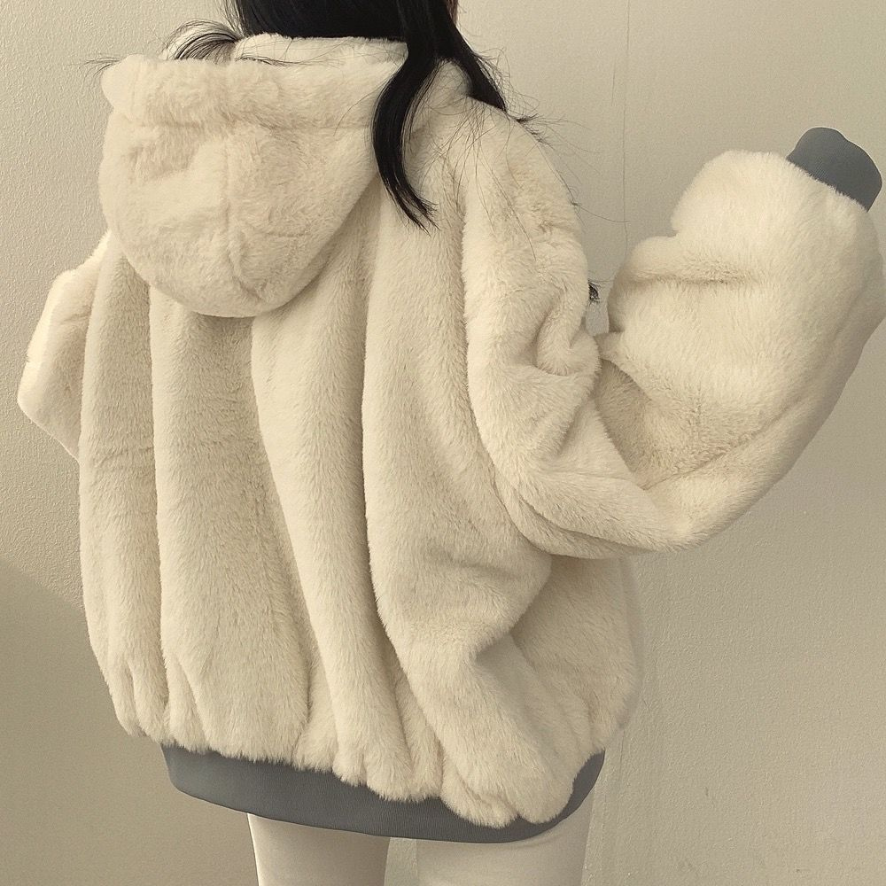 Chloe® | Reversible jacket with hood for women