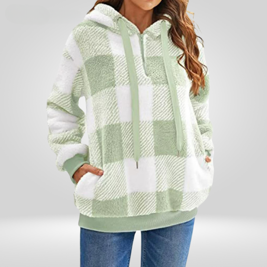 Bernarda | Stylish half zip sweater