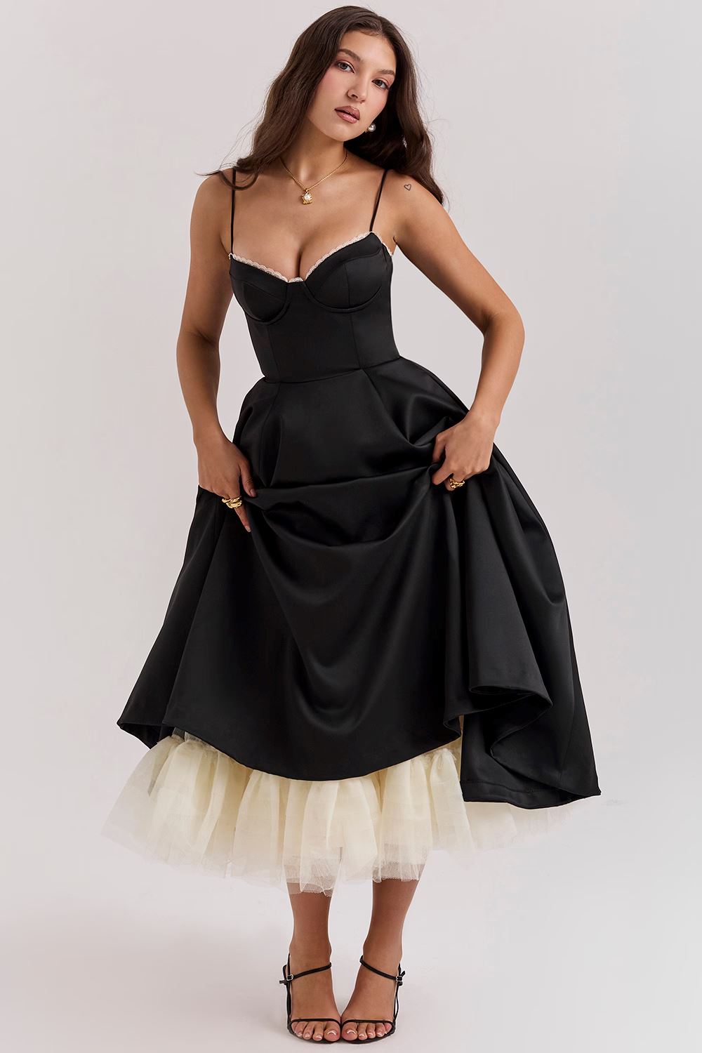 Denise® | Dress Women Elegant Satin Party Dress