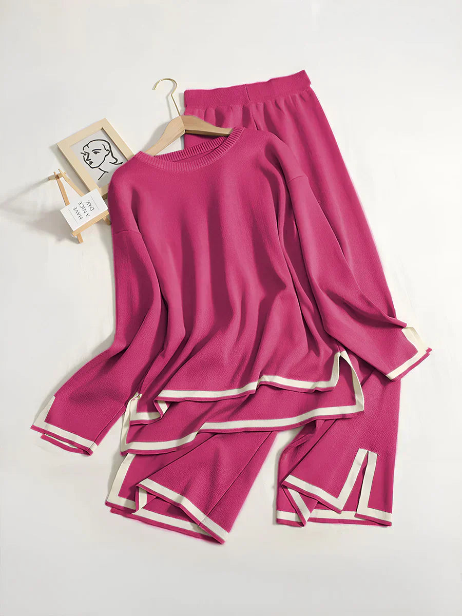 Elisa® | Elegant stretch knit set to stay at home
