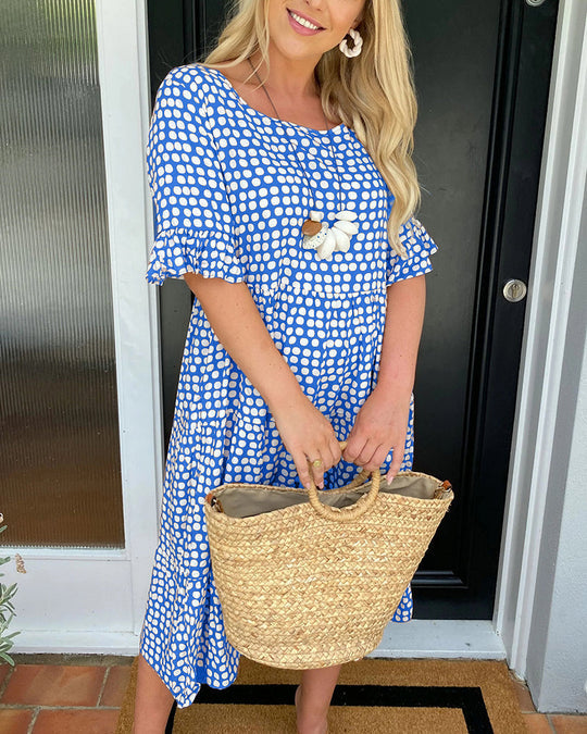 Antonia® | Casual polka dot Mary dress