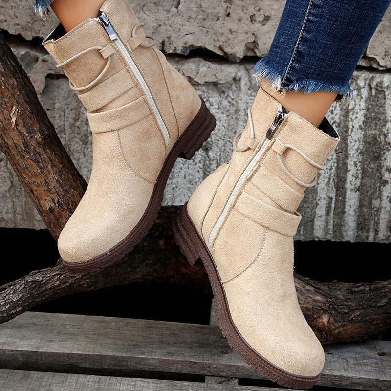 Elena® | Vintage leather boots