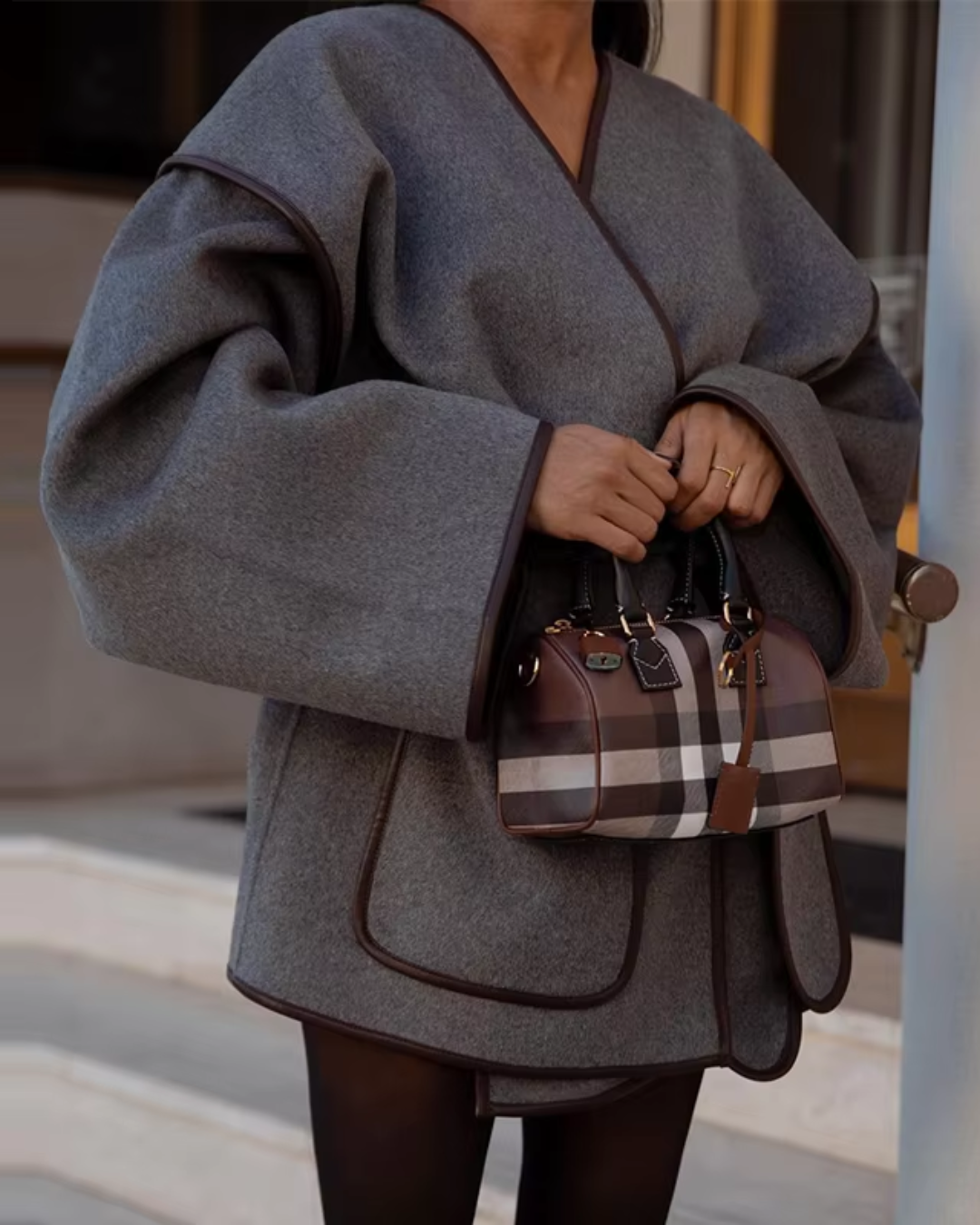 Beatriz® | Tailored fit with a chic belt design women's jacket