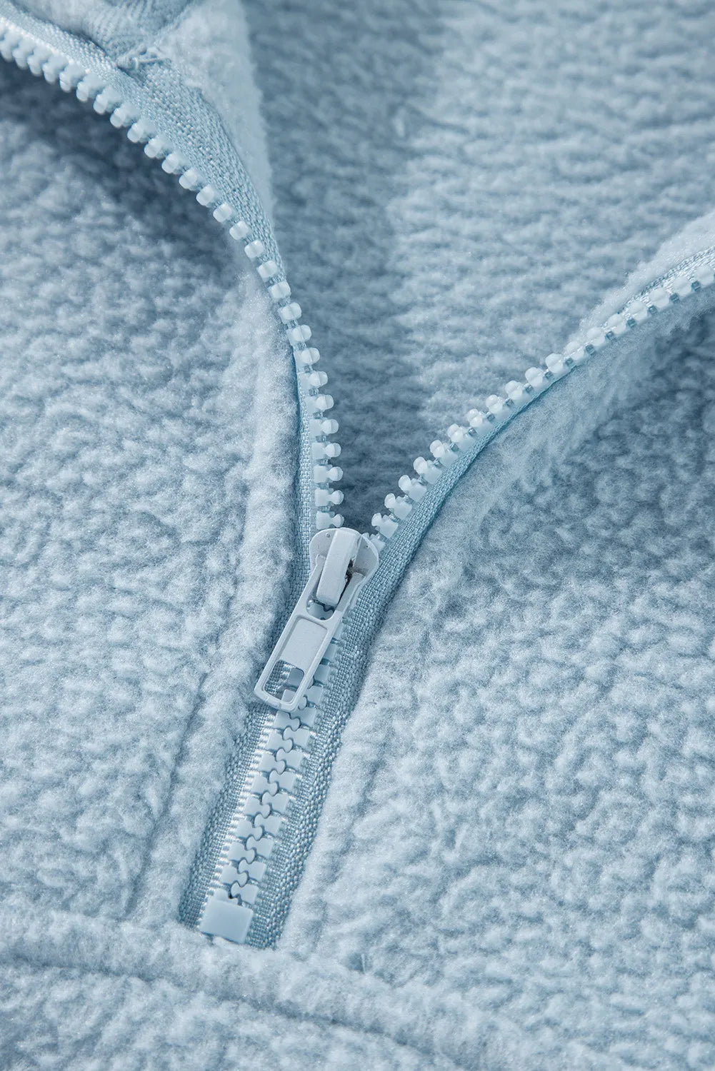 Brigitta® | Long sleeve half zip sweatshirt