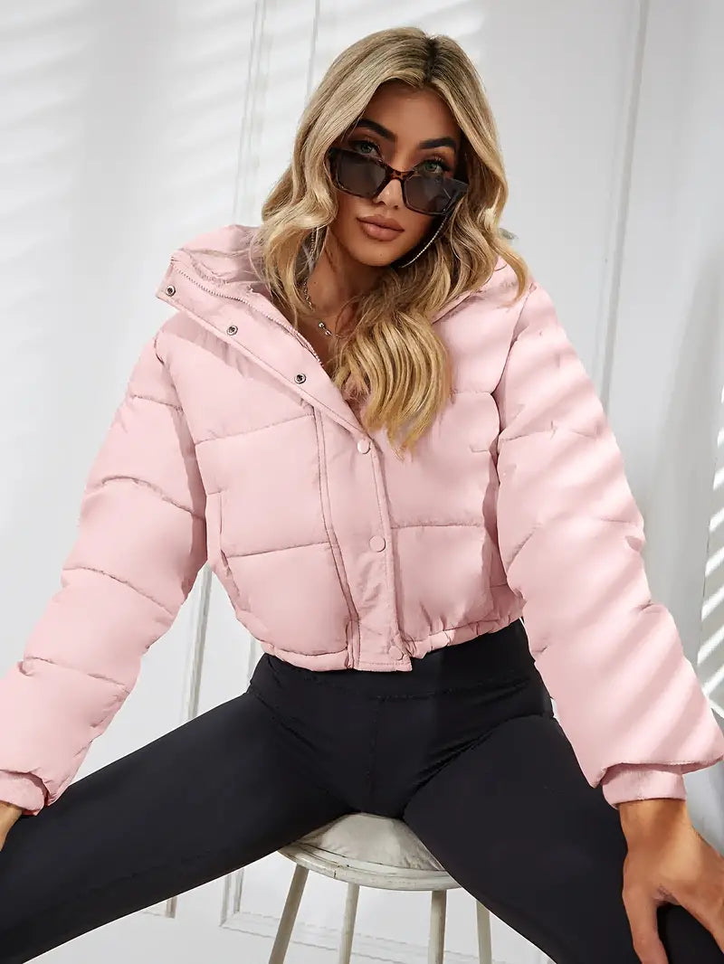 Aniana | Luxurious hooded puffer jacket