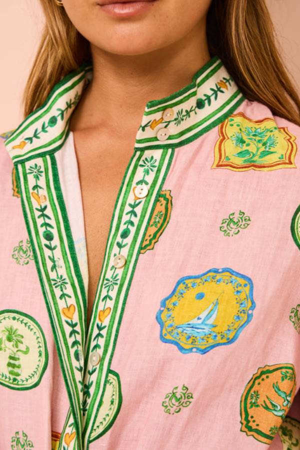Diana® | Holiday seal print maxi dress