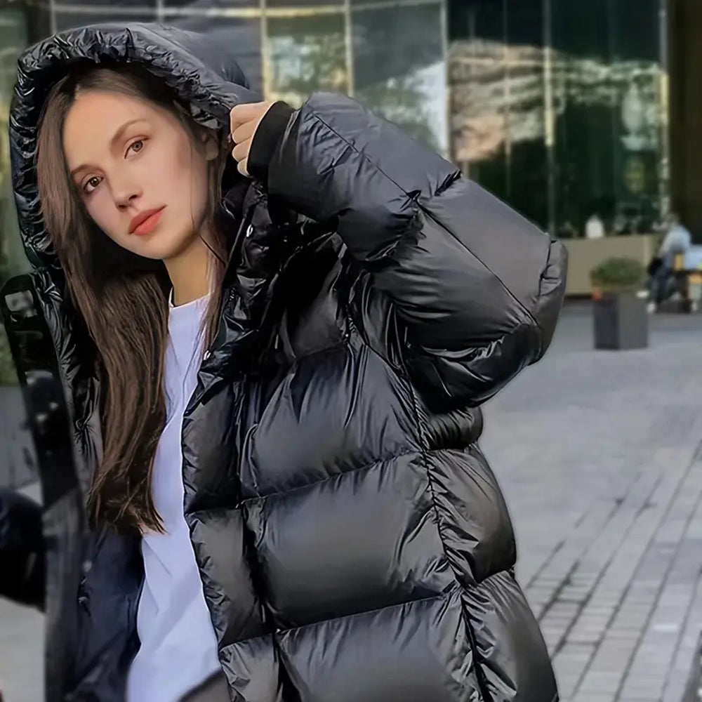 Carmen® | Thick puffer coat with hood