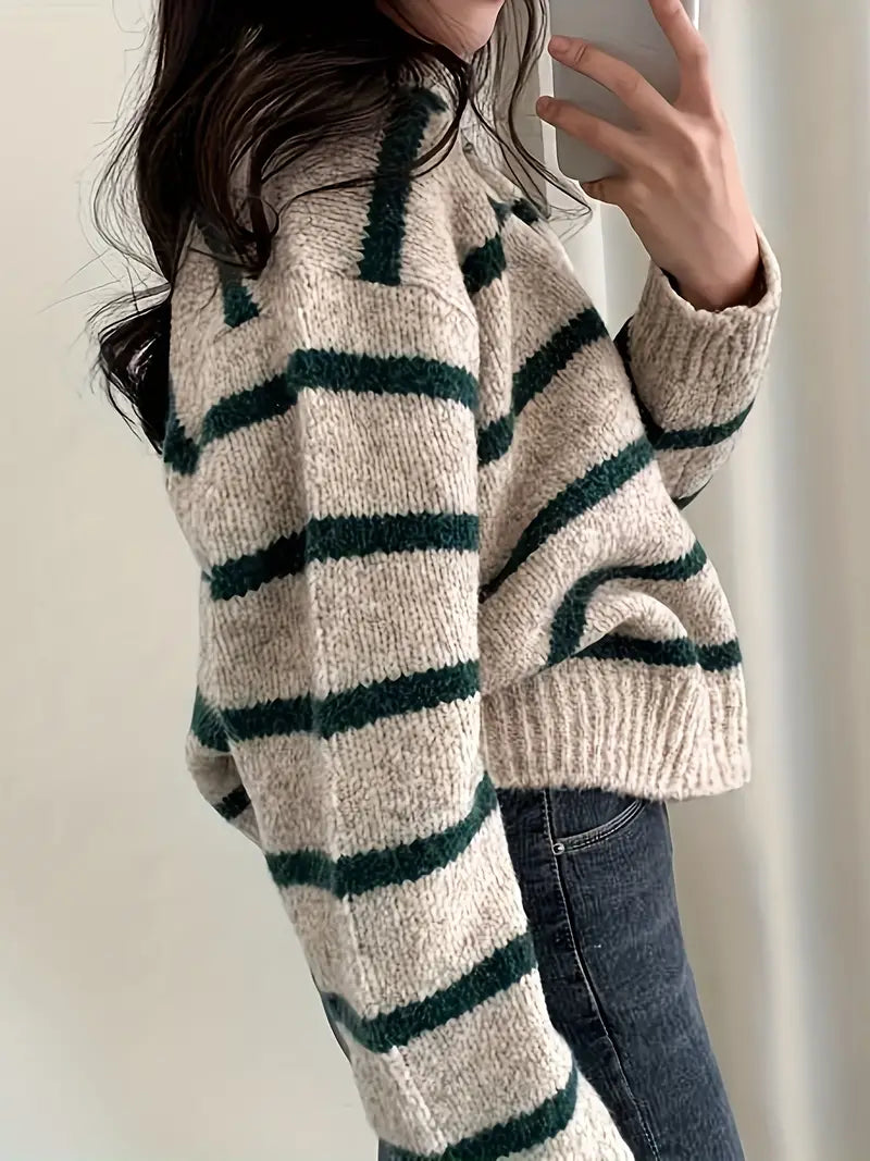 Elena® | V-neck knitted sweater