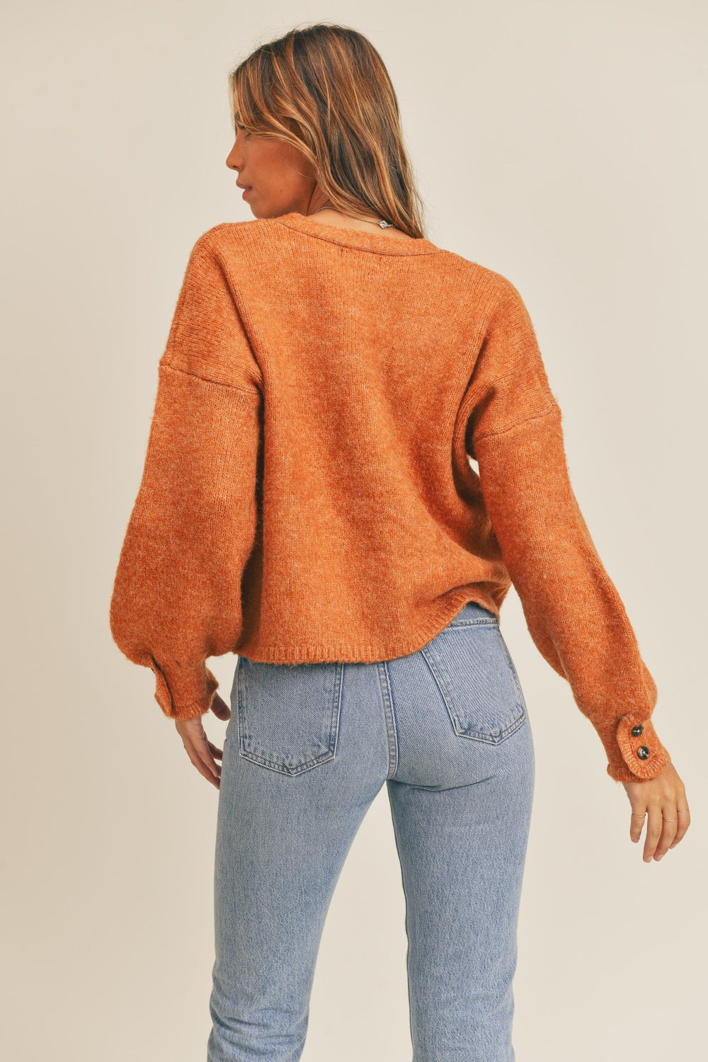 Carla® | MABLE long-sleeved cardigan with button placket