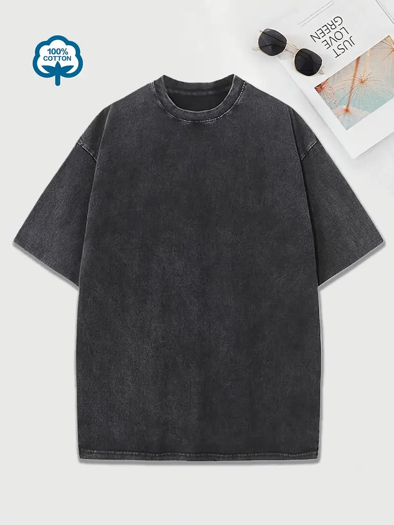 Elisa® | Crew Neck Cotton T-Shirt