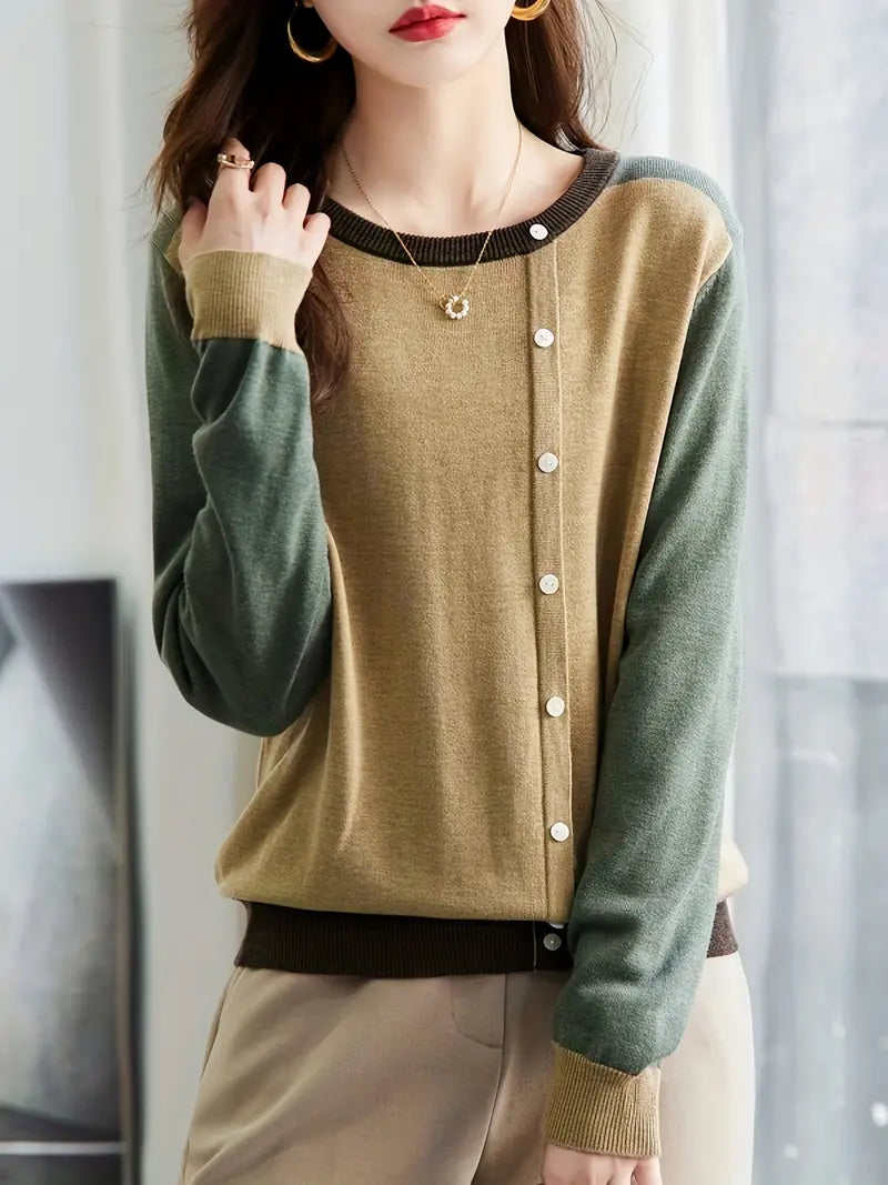 Carla® | Stylish color block vest