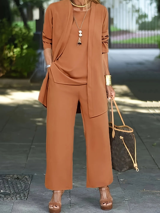 Elena® | Perfect chic simple three piece set for women