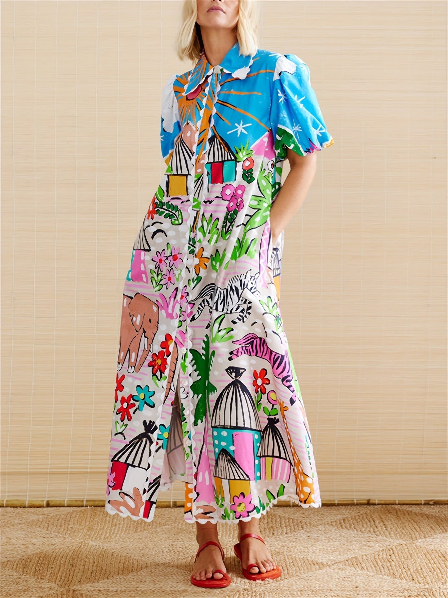 Carolyn | Chic Midi Dress for Summer