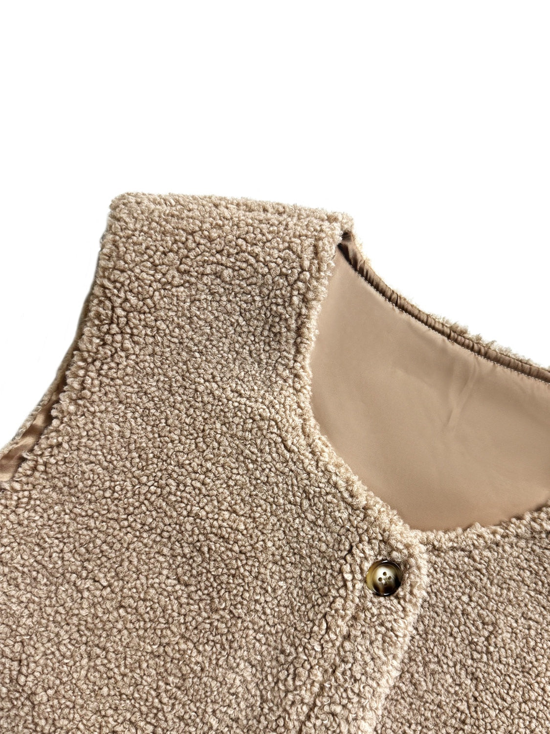 Caridad® | Buttoned vest coat with pockets