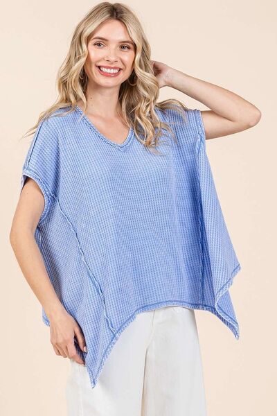 Barbara® | Knitted oversized top with a pointed hem