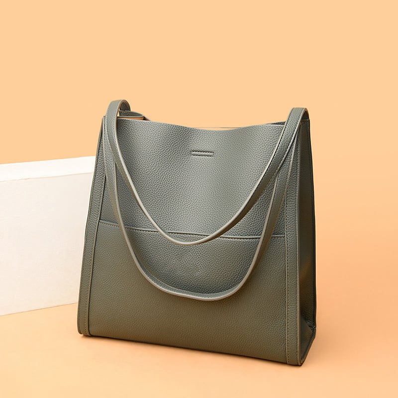 Elisa® | Elegant and spacious leather shoulder bag