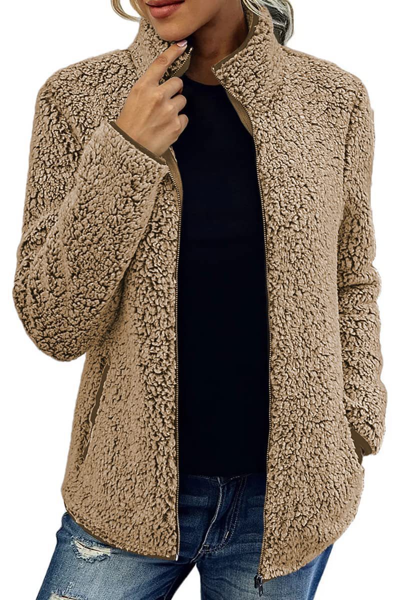 Doris® | Turtleneck jacket with zip and pockets
