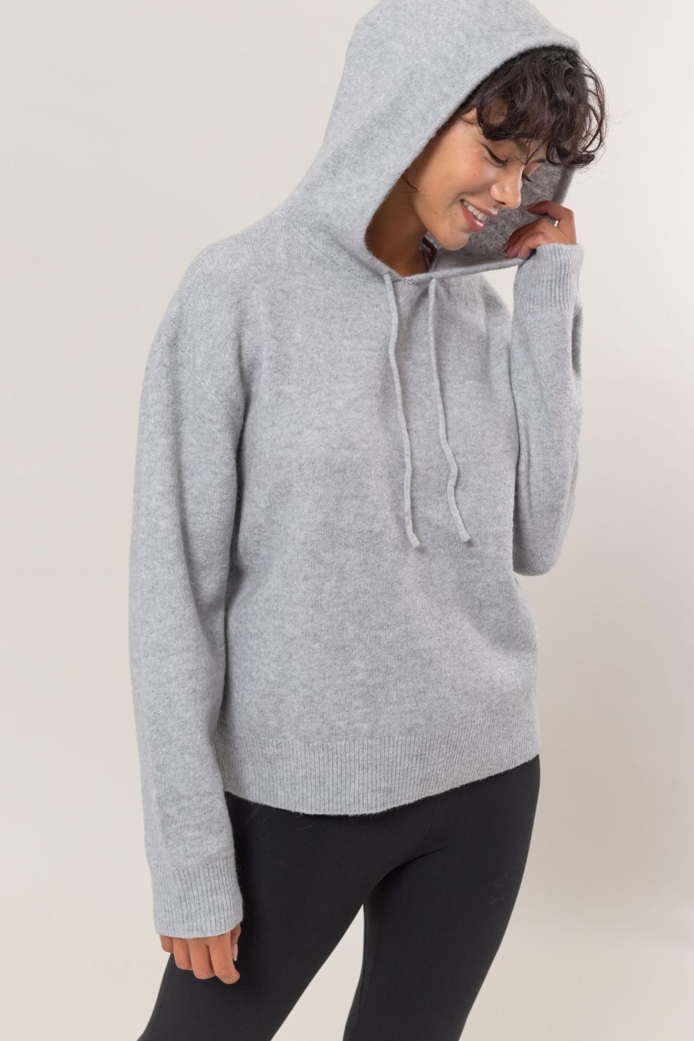 Anita® | Drawstring hoodie with long sleeves