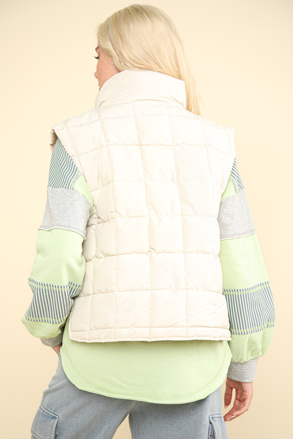Annelies® | Padded, warm vest with zip