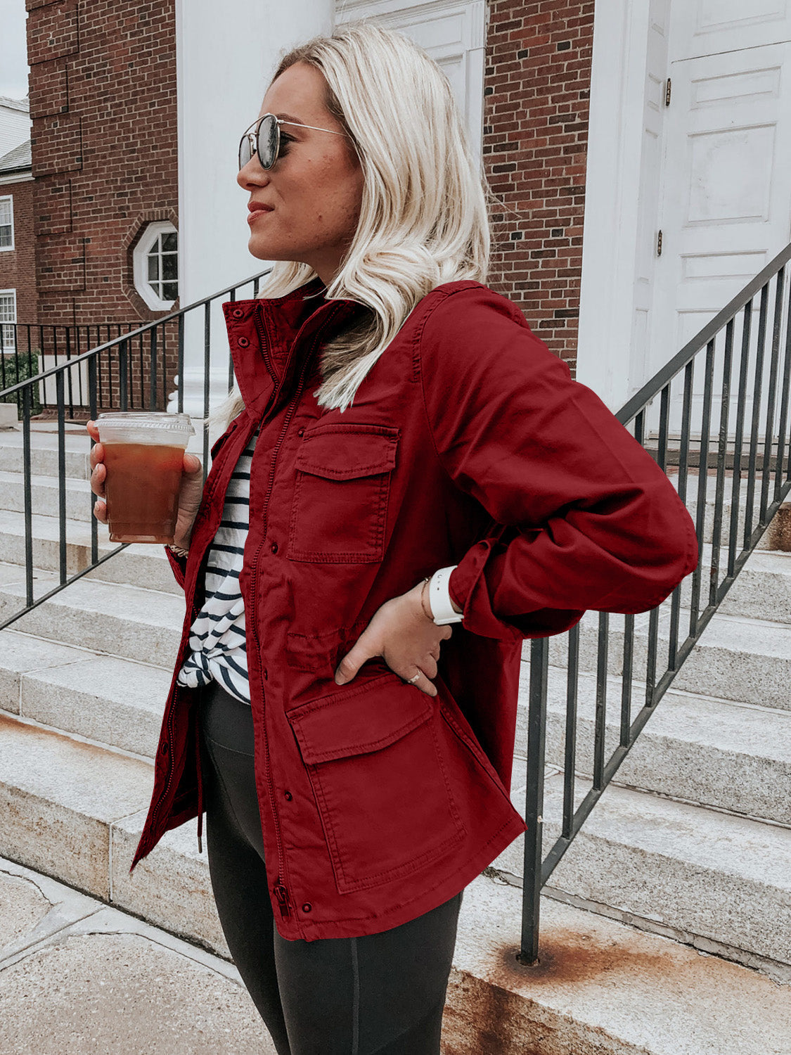 Carolina® | Long sleeve zip jacket with pockets