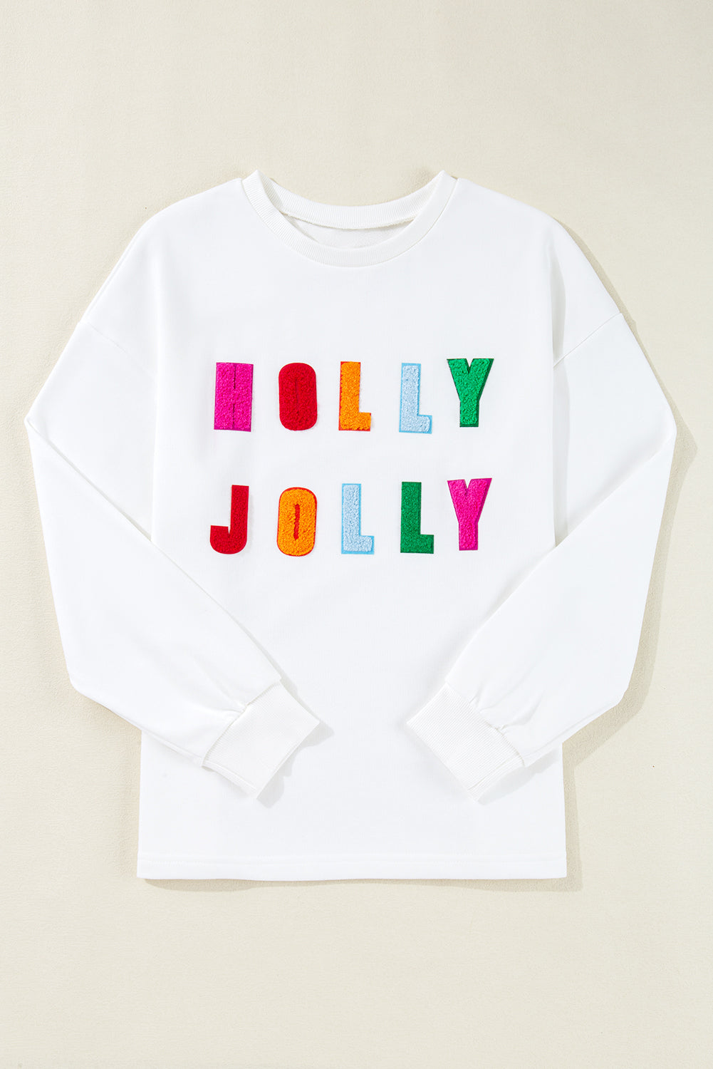 Elin® | Holly Jolly graphic long sleeve top