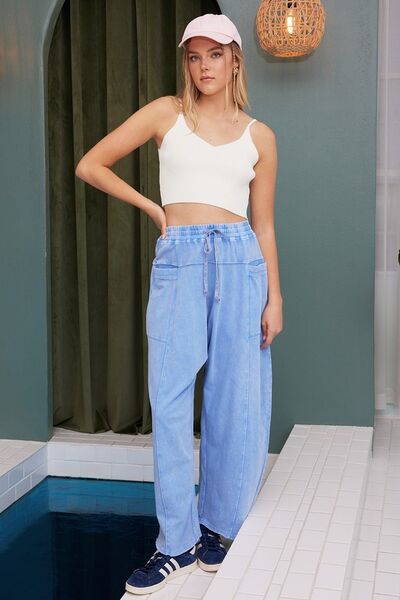 Ana® | Baggy trousers with elastic waistband and Baarrel legs