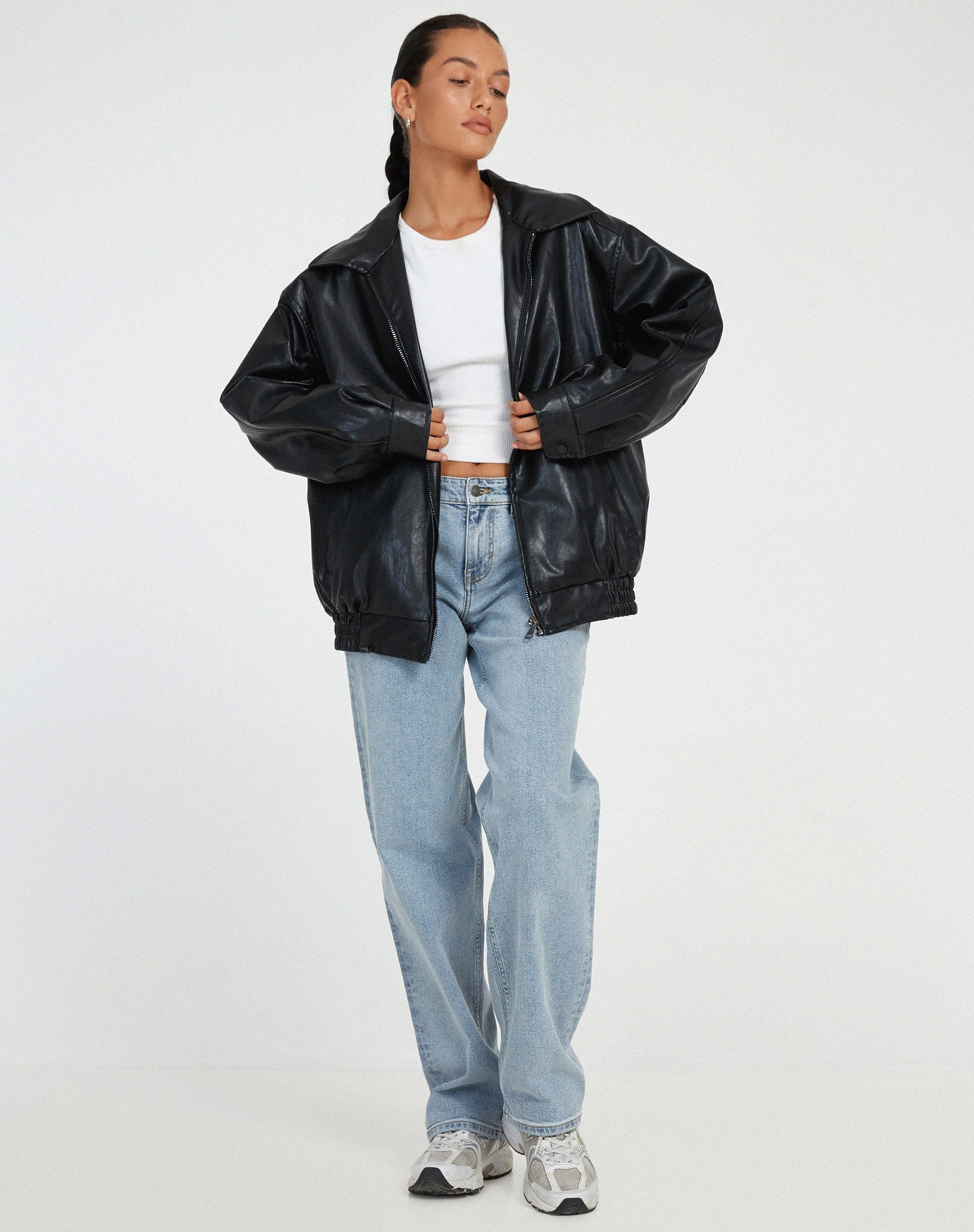 Sylvia | Women's Oversized Bomber Jacket