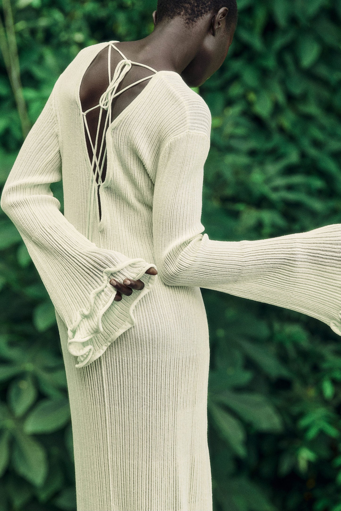Eira® | Long fine knit dress