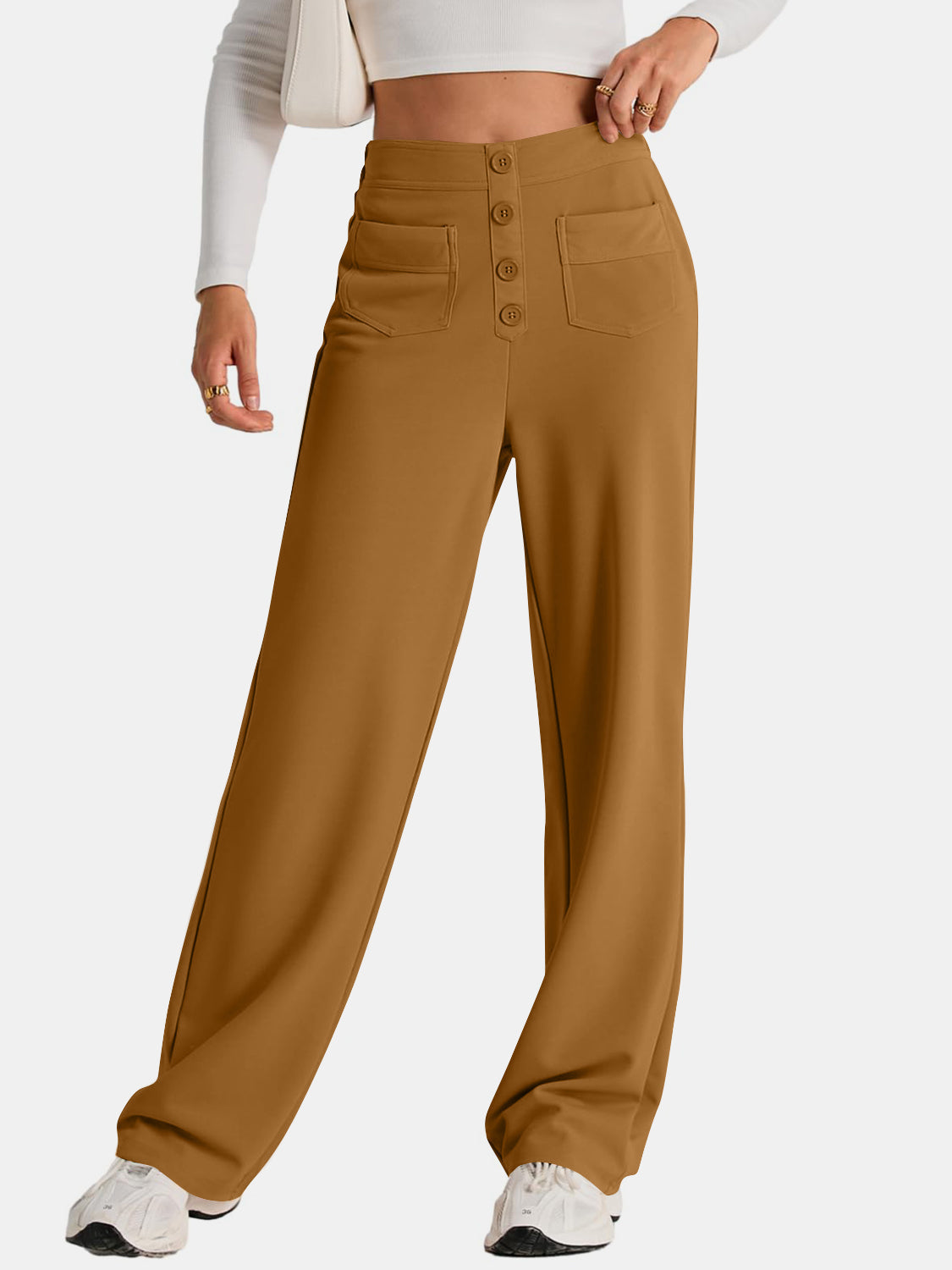 Apolonia | Wide-leg, high-waisted trousers