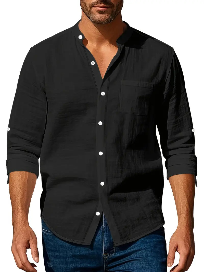 Grayson | Lightweight Stylish Long Sleeve Shirt for Men
