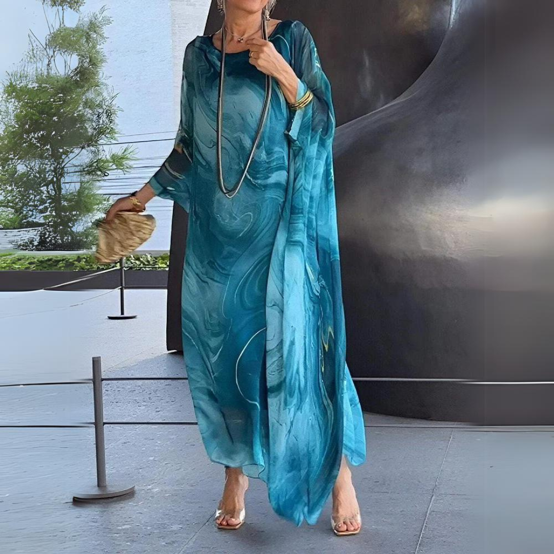 Brooklyn® | Elegant silk chiffon dress