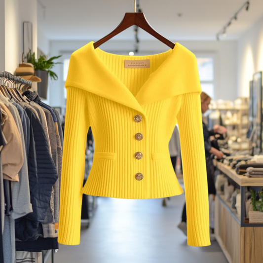 Ariadna | Veleda – Elegant women's cardigan with buttons