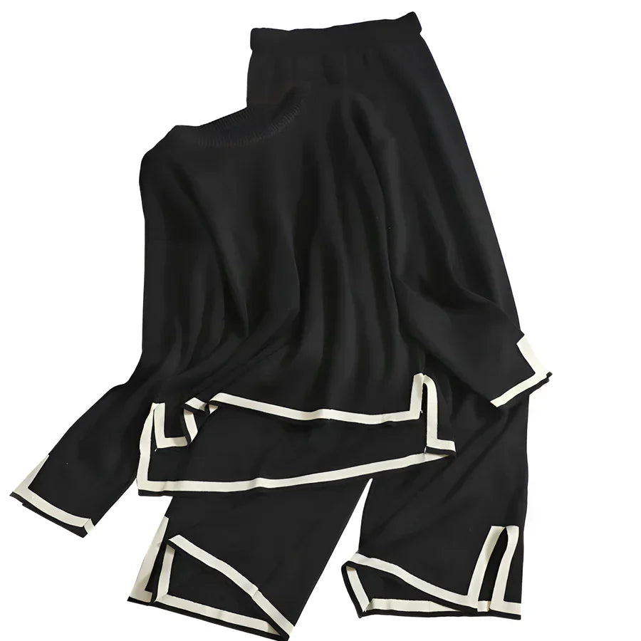 Elisa® | Elegant stretch knit set to stay at home