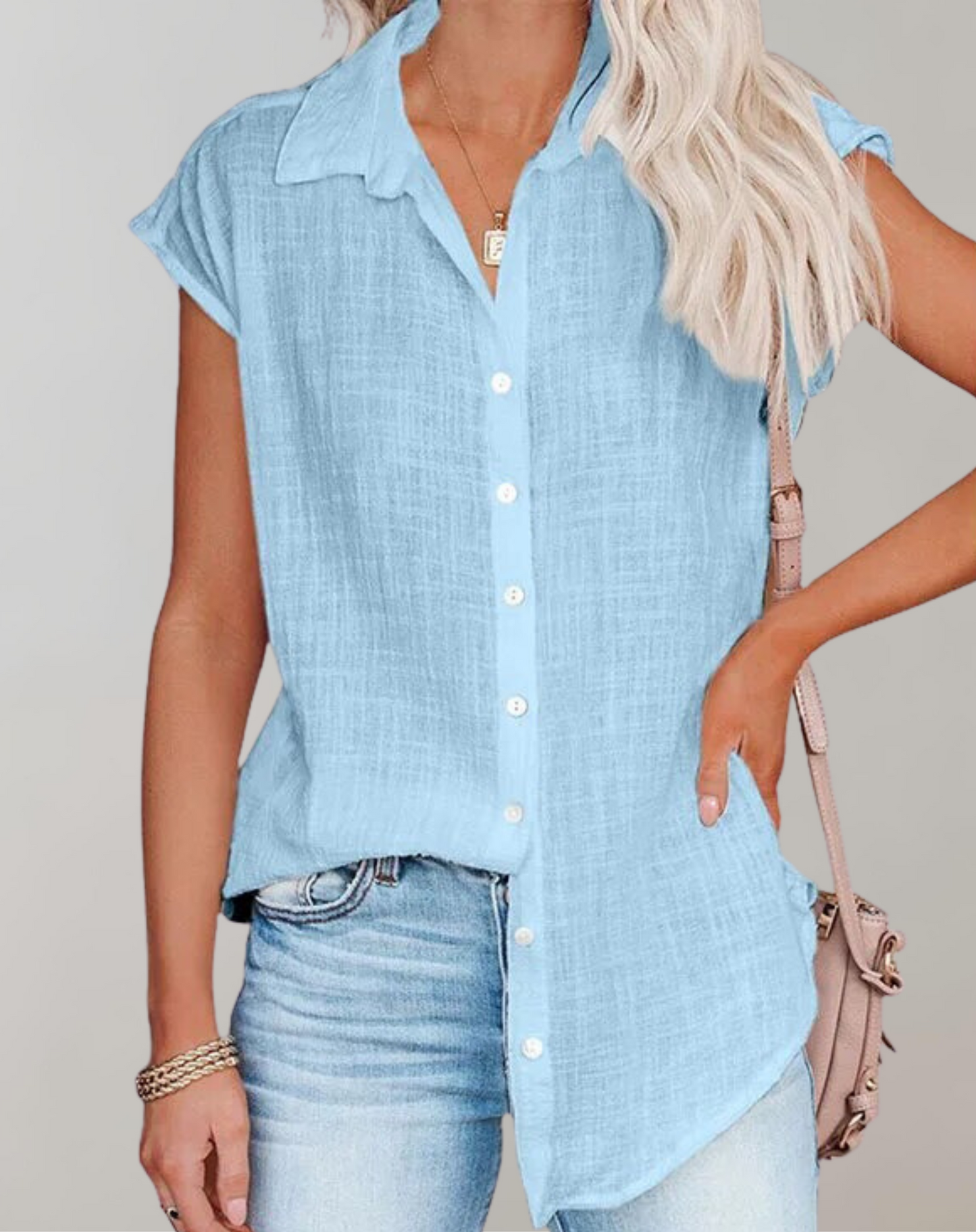 Elena® | Solid Casual Shirts Without