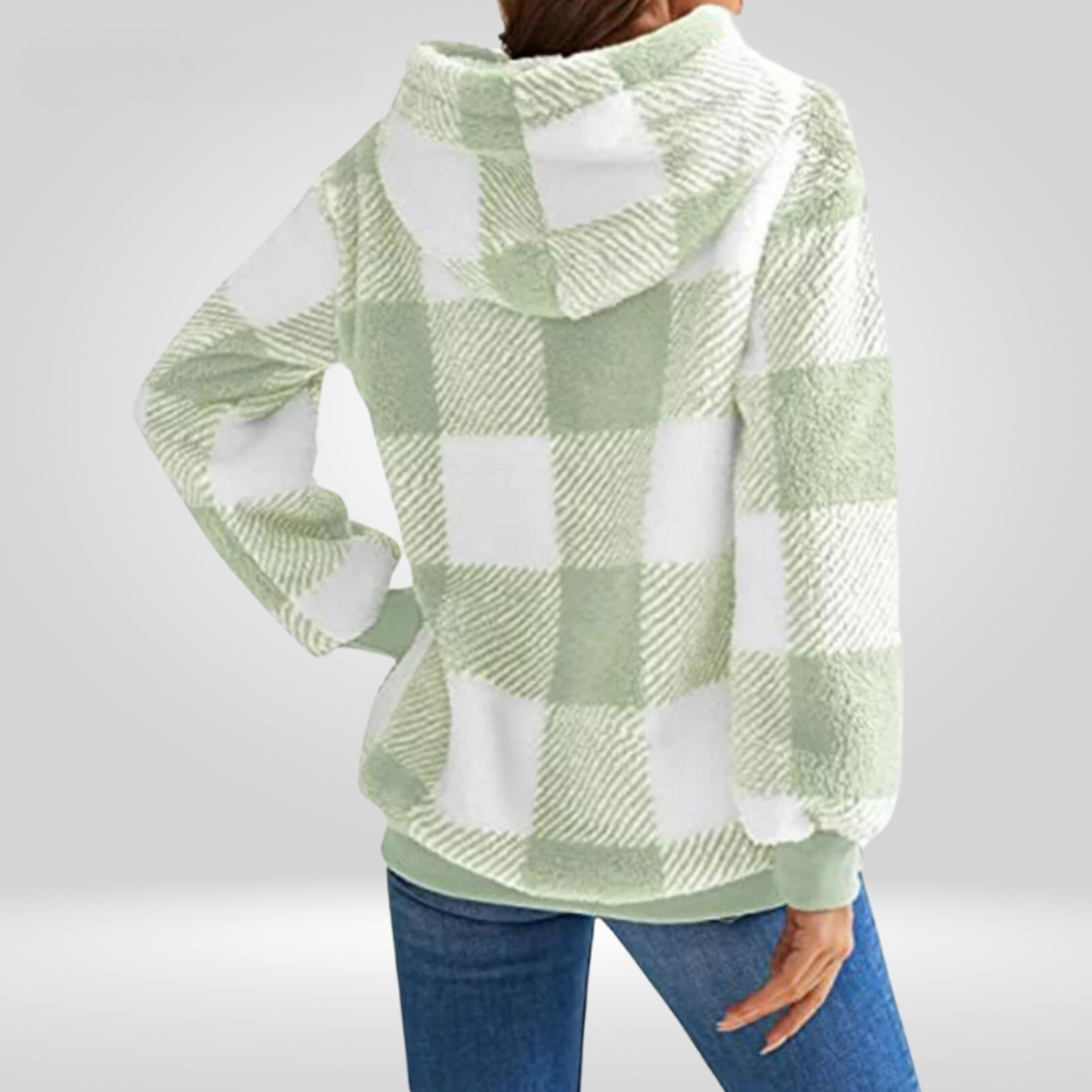Bernarda | Stylish half zip sweater