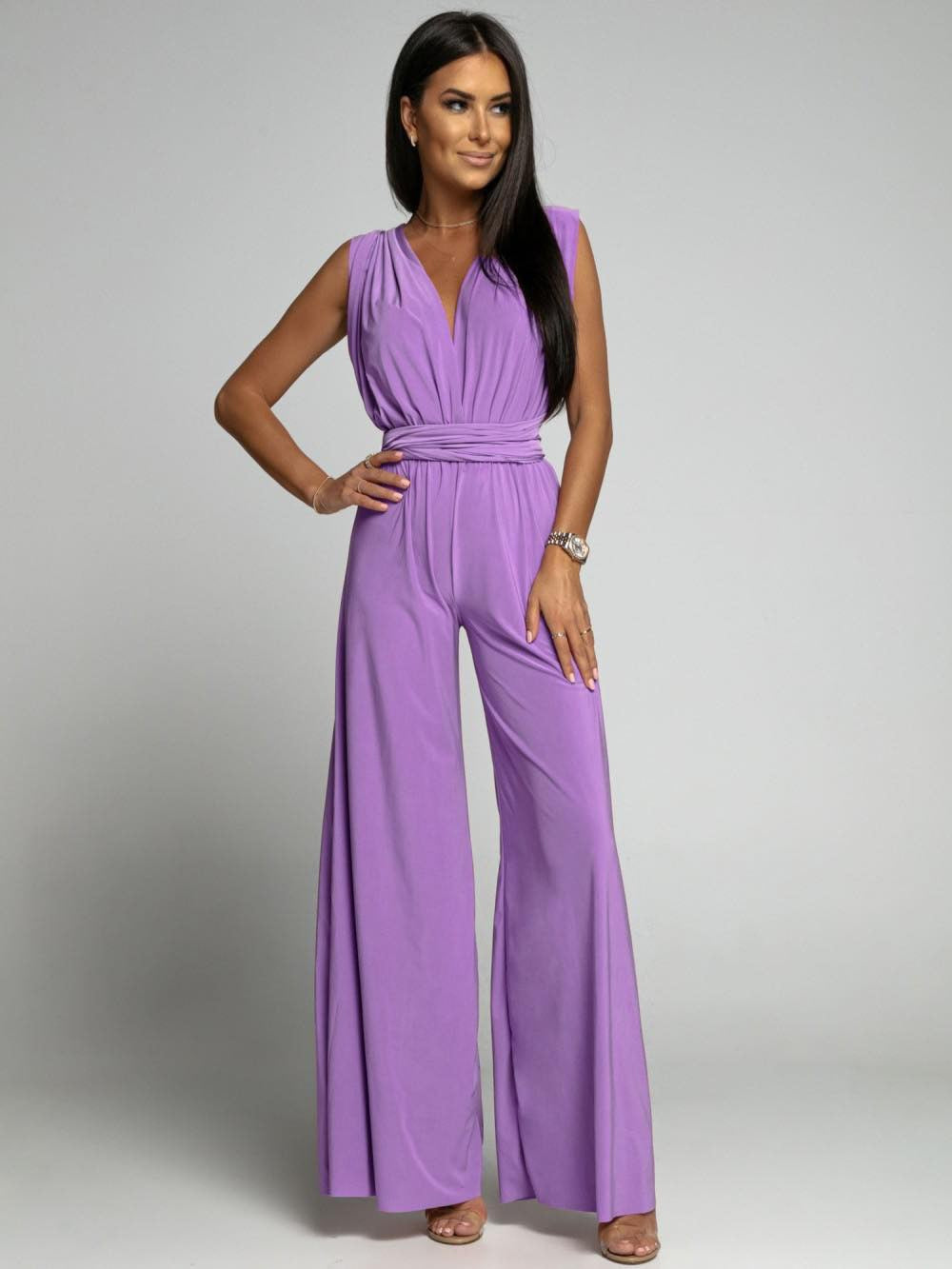 Aranza® | Stylish V-neck jumpsuit for summer