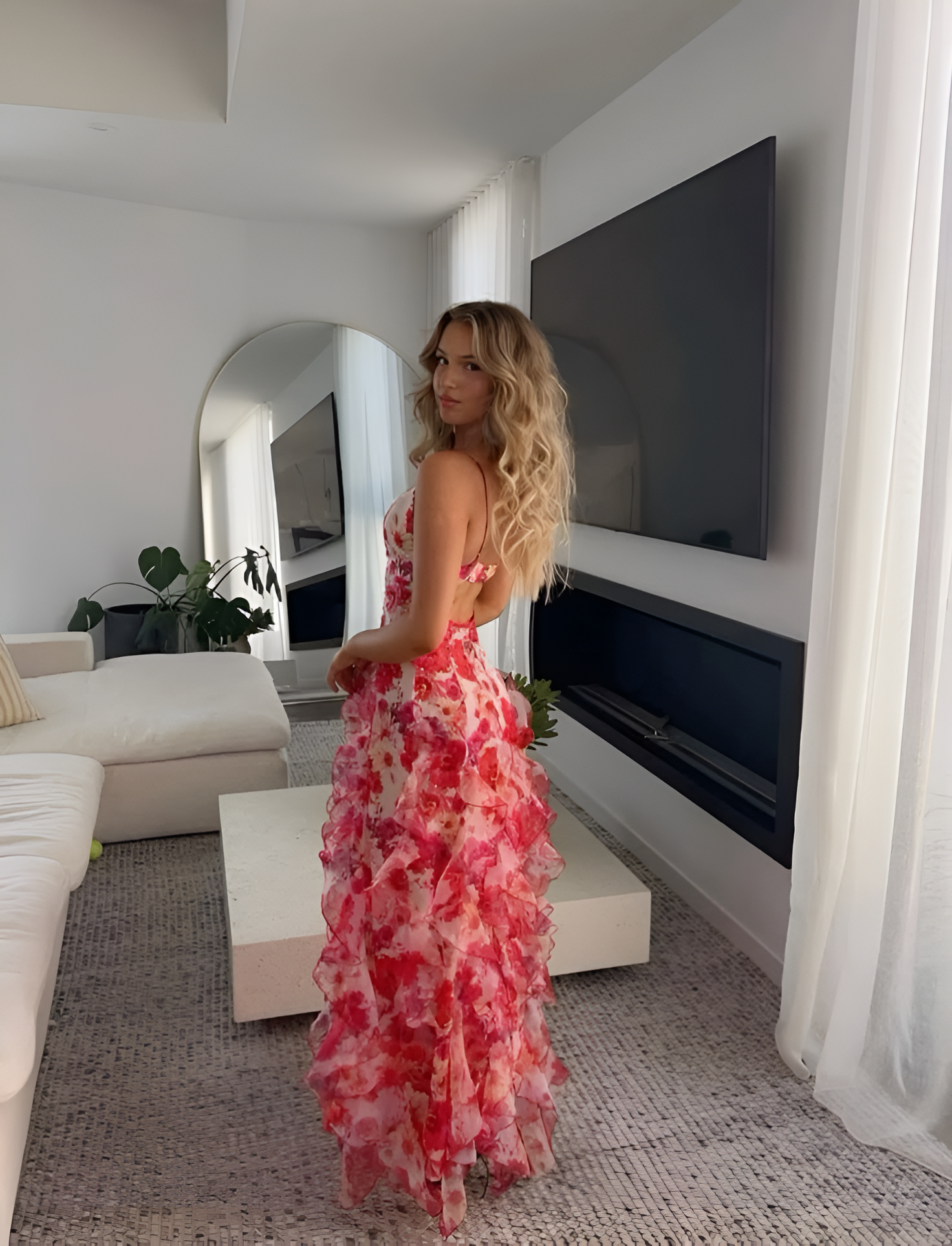Charlene | Floral Maxi Dress for Elegant Occasions
