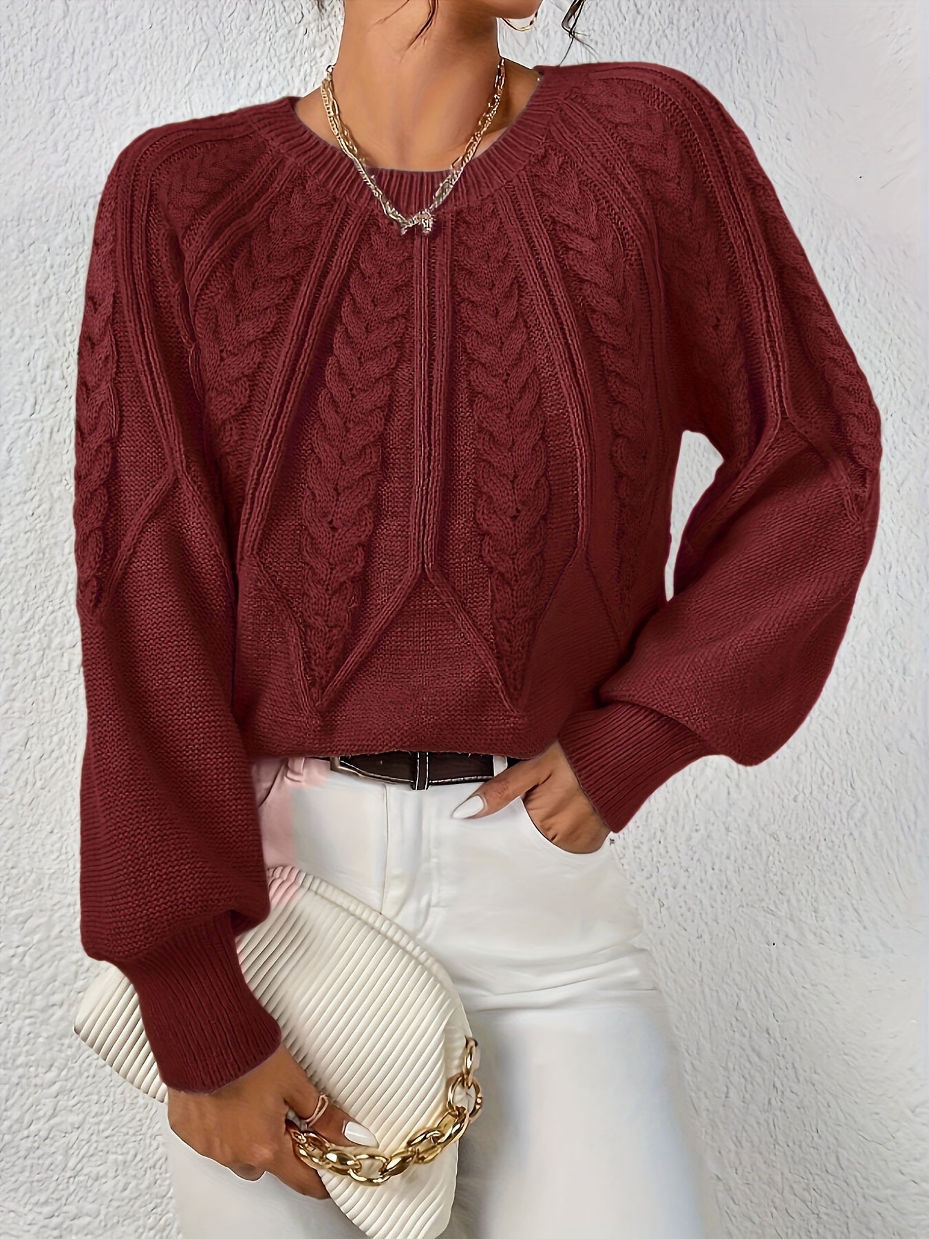 Elisa | Elegant long-sleeved sweater