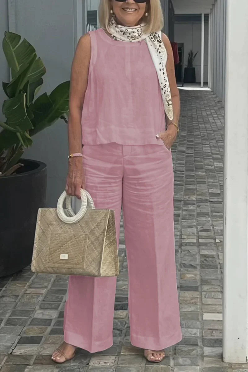 Ariana® | Elegant sleeveless jumpsuit