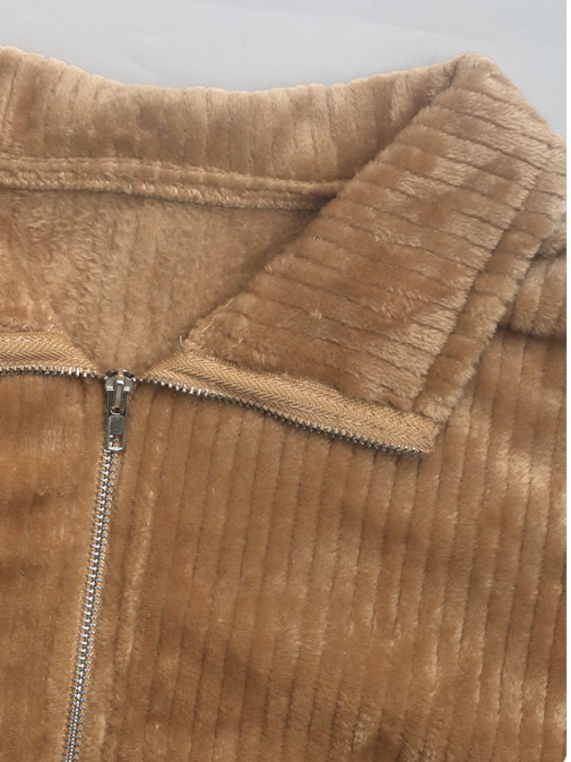 Claudette® | Perfee long sleeve jacket with zip and collar collar