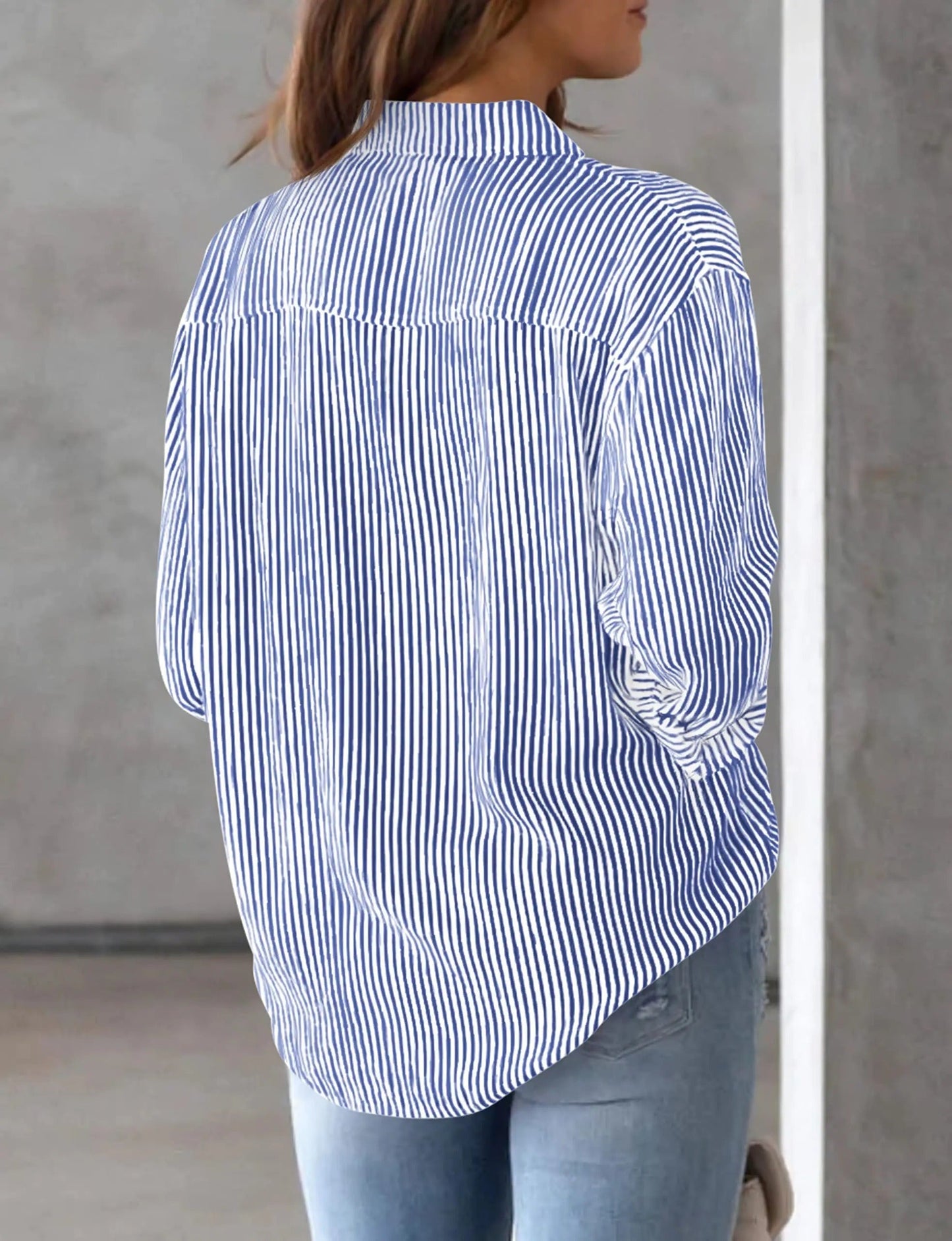 Broz® | Striped Office Blouse