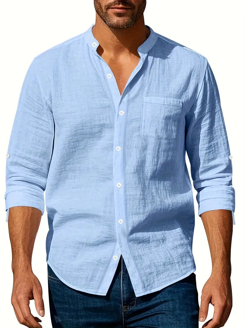 Grayson | Lightweight Stylish Long Sleeve Shirt for Men