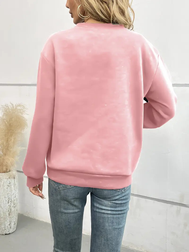 Blythe® | Oversized cotton sweater with bow
